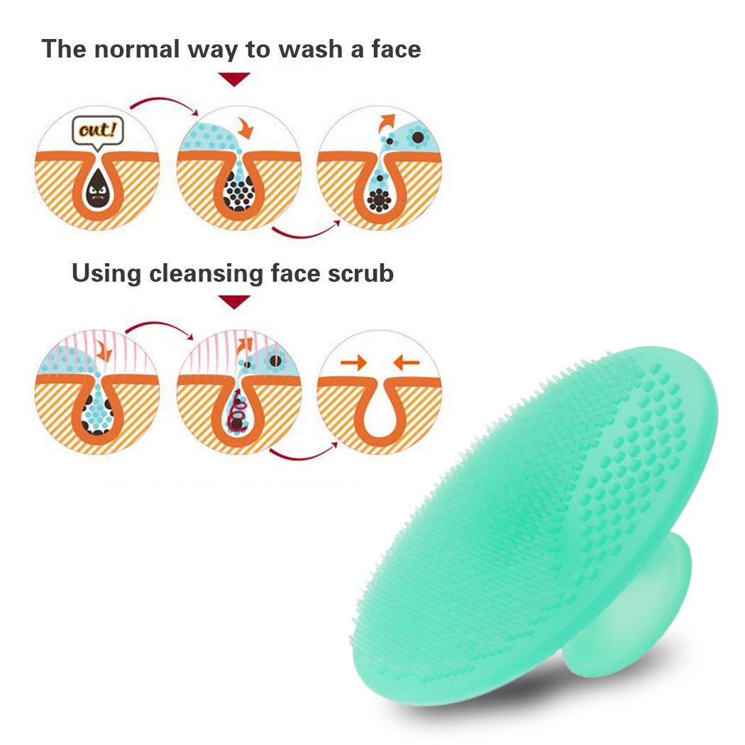 Silicone Facial Brush - Deep Cleansing & Pore Care