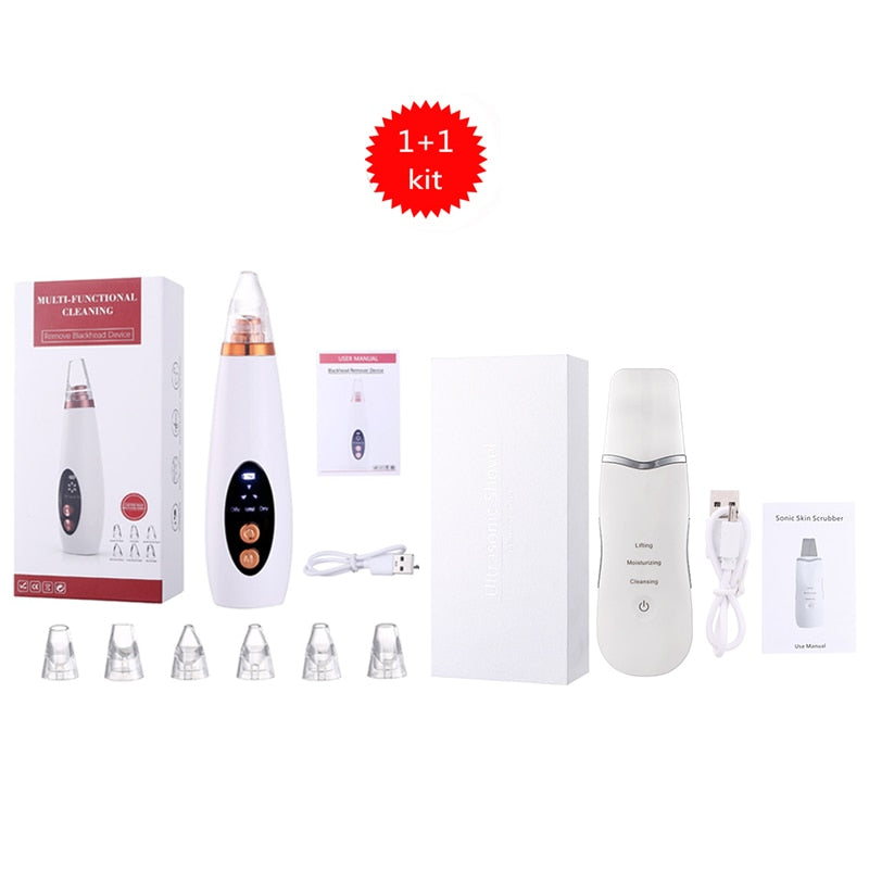 Ultrasonic Facial Skin Scrubber Ion