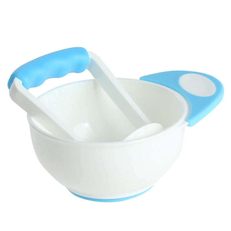 Baby Learn Dishes Two-piece Grinding Bowl