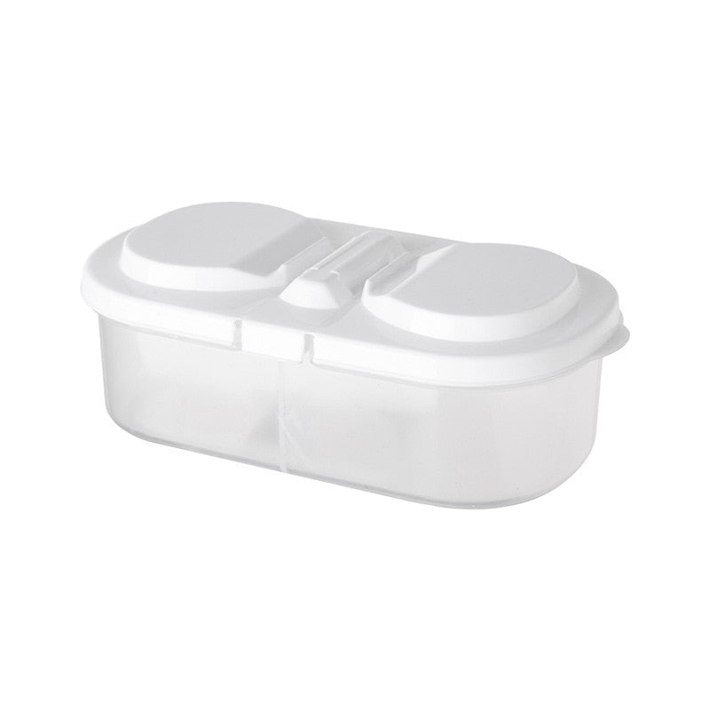 Plain Double Grid with Lid Food and Grocery
