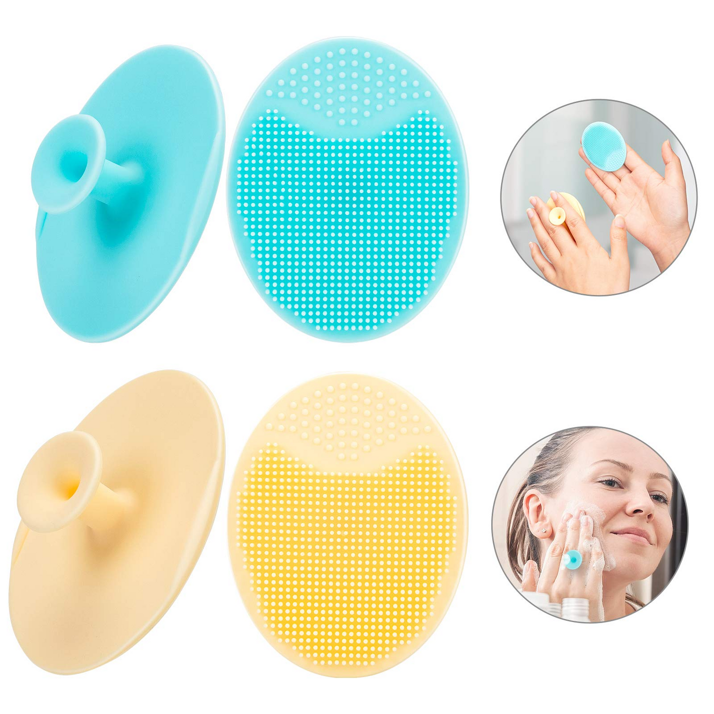 Silicone Facial Brush - Deep Cleansing & Pore Care