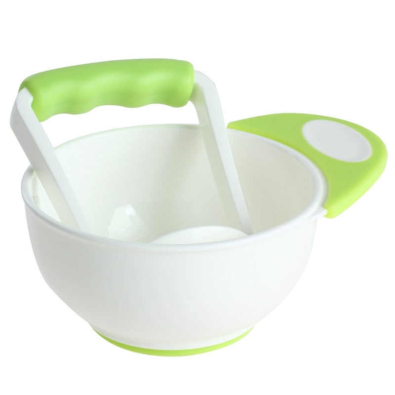 Baby Learn Dishes Two-piece Grinding Bowl