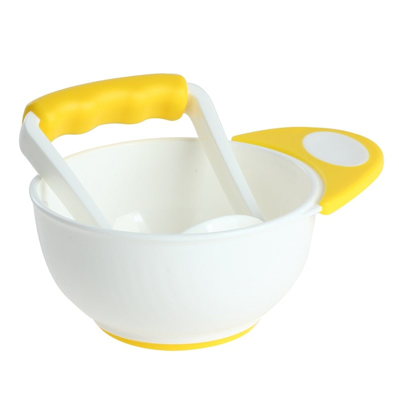 Baby Learn Dishes Two-piece Grinding Bowl