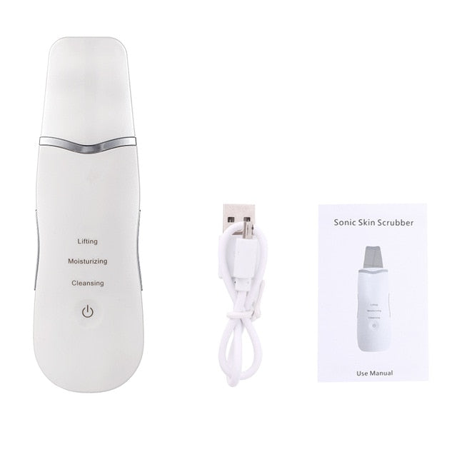 Ultrasonic Facial Skin Scrubber Ion