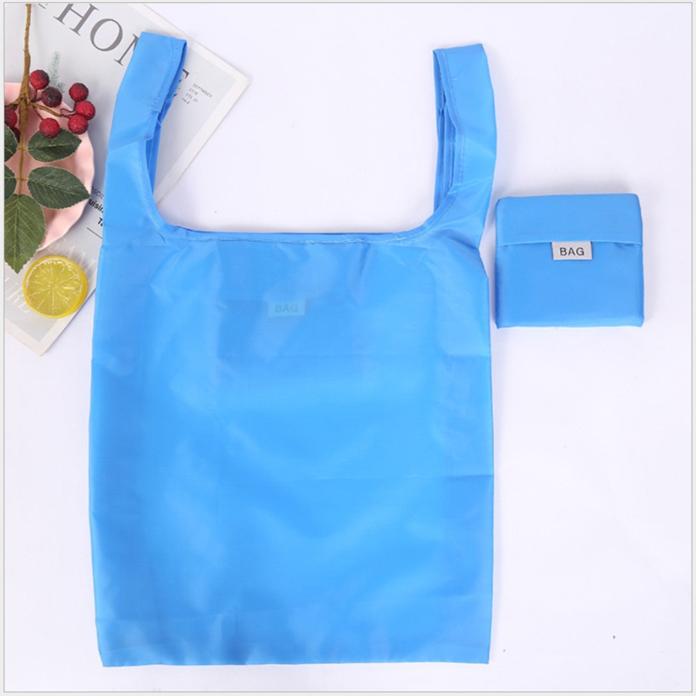 Shopping bag Eco-friendly bag foldable polyester hand bag Grocery bags