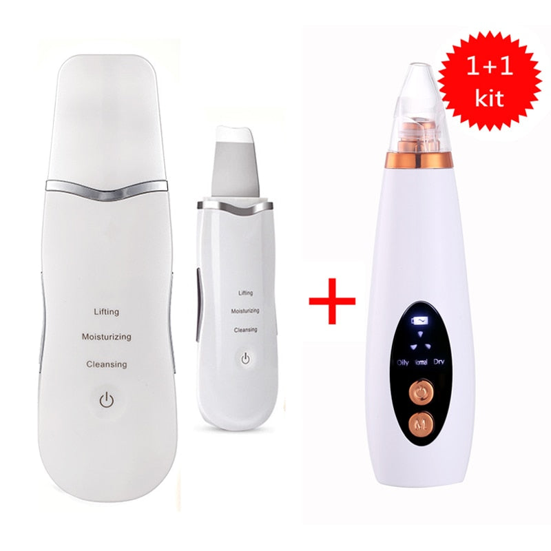 Ultrasonic Facial Skin Scrubber Ion