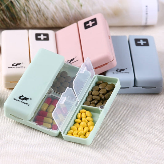 Magnetic Supplement Kit Portable Medicine Box Collapsible Container