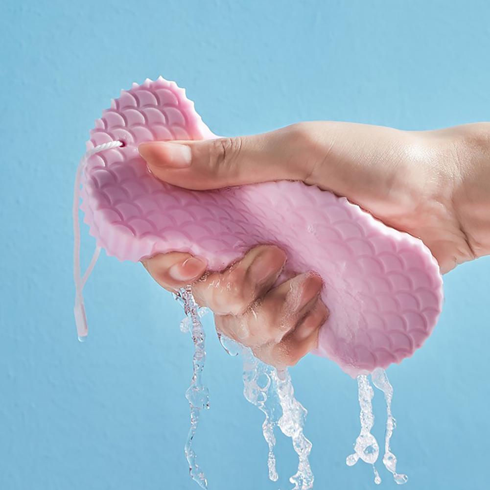 Body Scrub Bath Sponge Exfoliating Brush Magic Bathroom Products